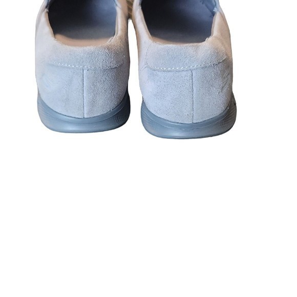 Skechers GOstep Lite Delight Womens Size 7.5 Charcoal‎ Suede Walking Shoes - Picture 2 of 5